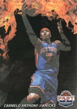 2011-12 Panini Past & Present - Fireworks #9 Carmelo Anthony Front