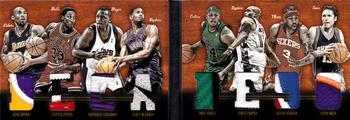 2011-12 Panini Preferred - Decades Memorabilia Prime #7 Kobe Bryant / Scottie Pippen / Anfernee Hardaway / Tracy McGrady / Paul Pierce / Vince Carter / Allen Iverson / Steve Nash Front