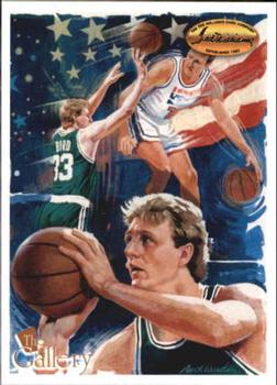 1994 Ted Williams - The Gallery #G2 Larry Bird Front