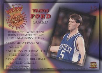 1994 Pacific Prisms #15 Travis Ford Back