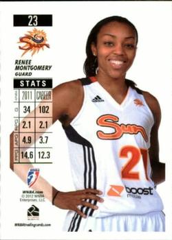 2012 Rittenhouse WNBA #23 Renee Montgomery Back