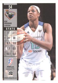2012 Rittenhouse WNBA #54 Kia Vaughn Back