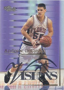 1995 Classic Visions #32 Andrew DeClercq Front