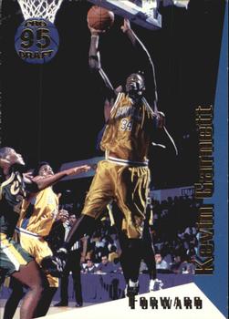 1995 Collect-A-Card #52 Kevin Garnett Front