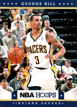 2012-13 Hoops #98 George Hill Front