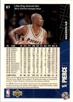 1996-97 Collector's Choice French #67 Ricky Pierce  Back