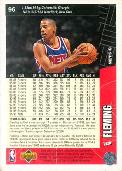1996-97 Collector's Choice French #96 Vern Fleming  Back