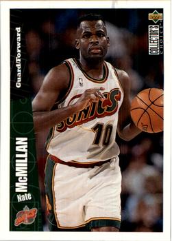 1996-97 Collector's Choice French #143 Nate McMillan  Front