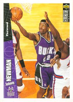 1996-97 Collector's Choice Italian #88 Johnny Newman  Front