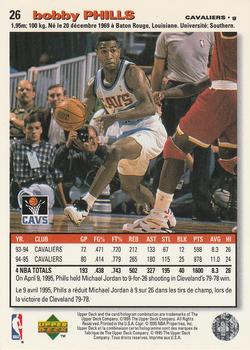 1995-96 Collector's Choice French I #26 Bobby Phills Back