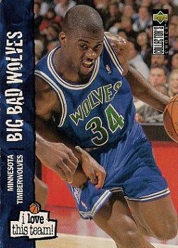 1995-96 Collector's Choice French II #171 Isaiah Rider Front