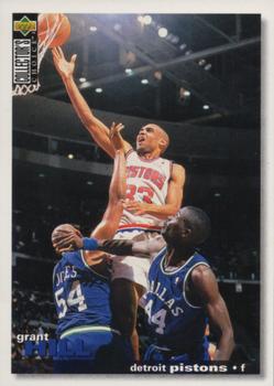 1995-96 Collector's Choice German I #45 Grant Hill Front