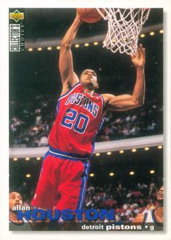 1995-96 Collector's Choice German I #47 Allan Houston Front