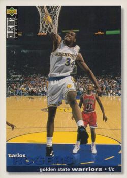 1995-96 Collector's Choice German I #51 Carlos Rogers Front