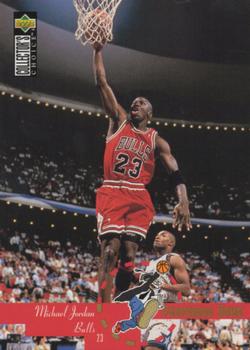 1995-96 Collector's Choice German I #195 Michael Jordan Front