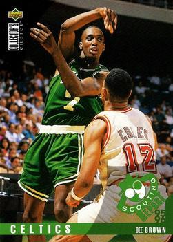 1995-96 Collector's Choice Japanese #322 Dee Brown Front