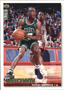 1995-96 Collector's Choice Spanish I #7 Dee Brown Front