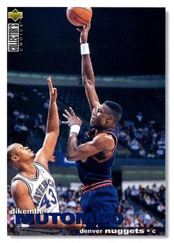 1995-96 Collector's Choice Spanish II #28 Dikembe Mutombo Front