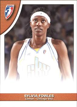 2010 Rittenhouse WNBA #5 Sylvia Fowles / Jia Perkins Front