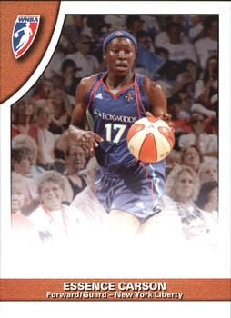 2010 Rittenhouse WNBA #20 Essence Carson / Taj McWilliams-Franklin Front