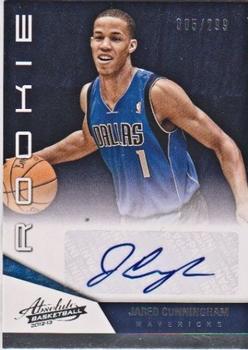 2012-13 Panini Absolute #166 Jared Cunningham Front