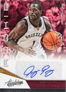 2012-13 Panini Absolute #225 Jeremy Pargo Front