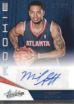 2012-13 Panini Absolute #226 Mike Scott Front