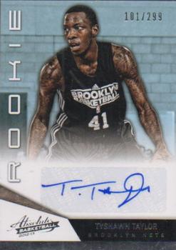 2012-13 Panini Absolute #235 Tyshawn Taylor Front