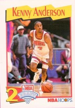 1991-92 Hoops McDonald's #50 Kenny Anderson Front