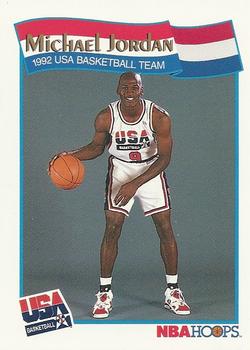 1991-92 Hoops McDonald's #55 Michael Jordan Front