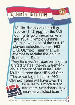 1991-92 Hoops McDonald's #57 Chris Mullin Back
