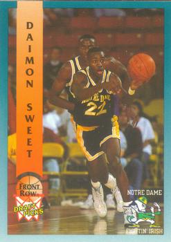 1992 Front Row Draft Picks #67 Daimon Sweet Front