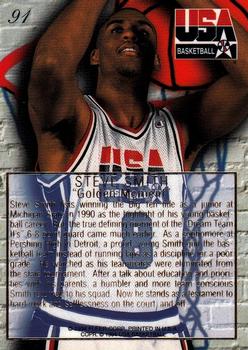 1994 Flair USA #91 Steve Smith Back