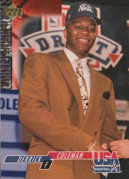 1994 Upper Deck USA #2 Derrick Coleman Front
