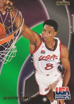 1996 SkyBox USA #25 Scottie Pippen Front