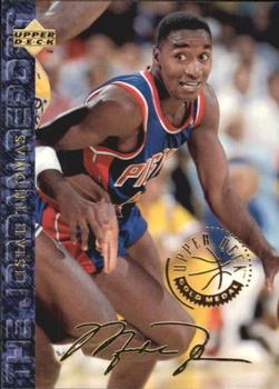 1994 Upper Deck USA - Gold Medal #71 Isiah Thomas Front