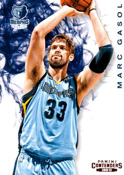 2012-13 Panini Contenders #71 Marc Gasol Front