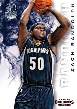 2012-13 Panini Contenders #200 Zach Randolph Front