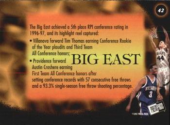 1997 Press Pass #42 Austin Croshere / Tim Thomas Back