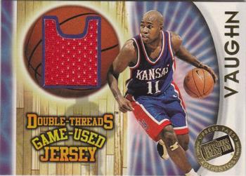 1997 Press Pass Double Threat - Double Thread Jerseys #DD5 Jacque Vaughn / Karl Malone Front