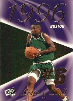 1997 Press Pass Double Threat - Lotto #LC4B Antoine Walker Front