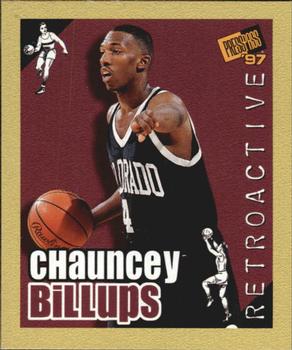 1997 Press Pass Double Threat - Retroactive #36 Chauncey Billups Front
