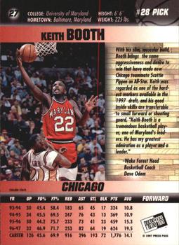 1997 Press Pass Double Threat - Silver #27 Keith Booth Back