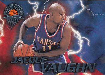 1997 Wheels Rookie Thunder - Rising Storm #26 Jacque Vaughn Front