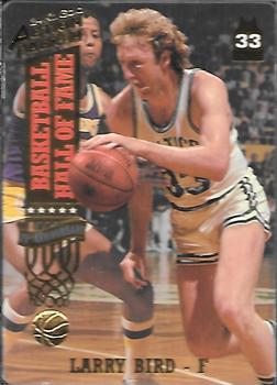1993 Action Packed Hall of Fame - 24K Gold #19G Larry Bird Front