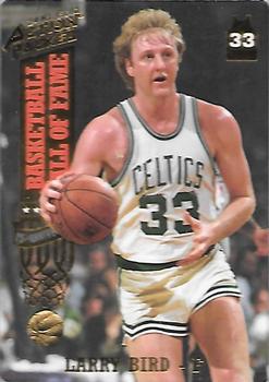 1993 Action Packed Hall of Fame - 24K Gold #21G Larry Bird Front