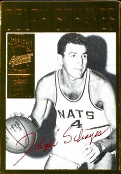 1995 Action Packed Hall of Fame - 24K Gold #22G Dolph Schayes Front