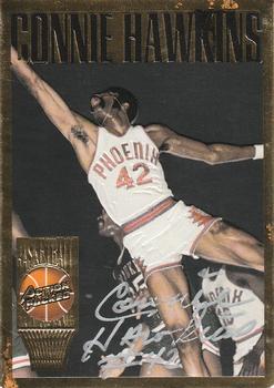1995 Action Packed Hall of Fame - Autographs #7 Connie Hawkins Front