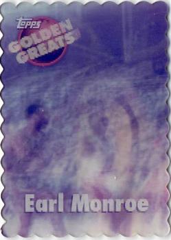 1998 Topps Golden Greats - Laser Cuts #12 Earl Monroe Front
