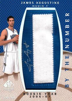 2007-08 SP Authentic - By the Number Rookie Year #BN-AU James Augustine Front